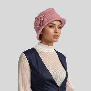 1920s Style for Ladies Wool Cloche Bucket Hats