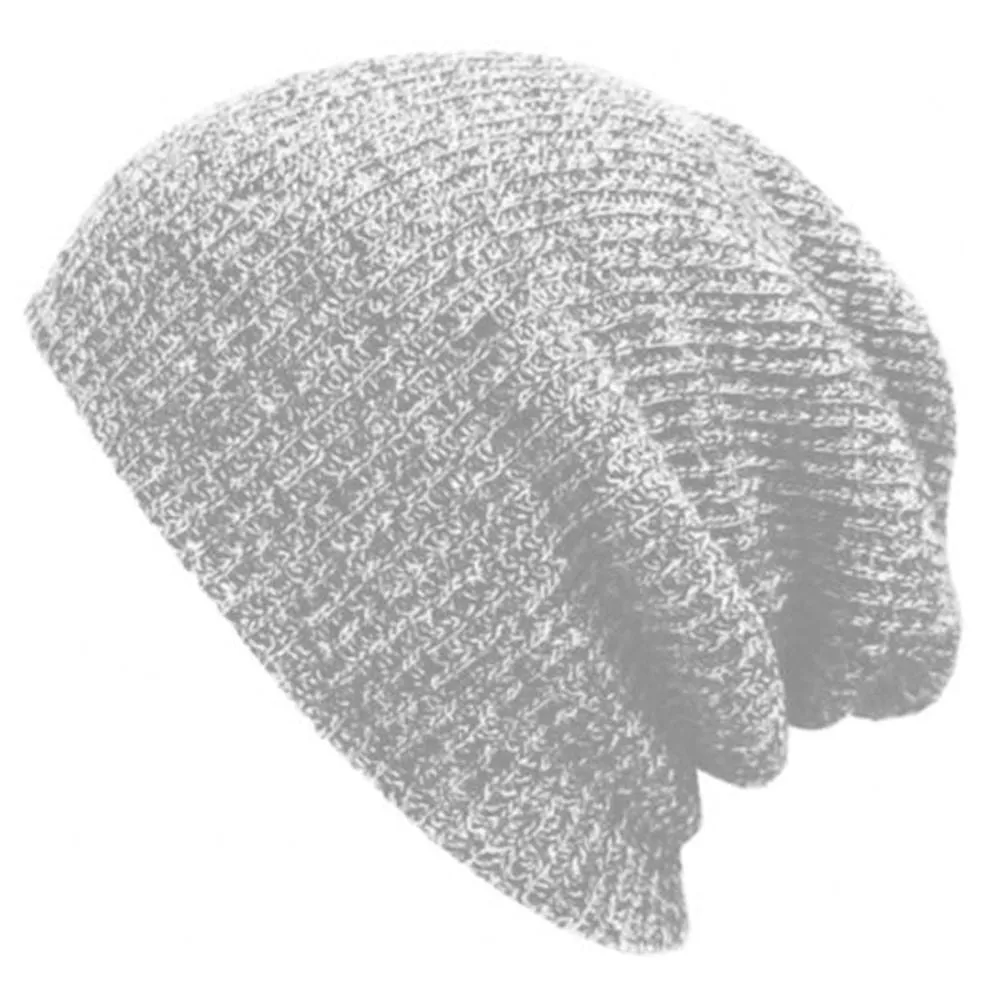 1PC Knit Men's Women's Baggy Beanie Oversize Winter Warm Hat Ski Slouchy Chic Crochet Knitted Cap Skull