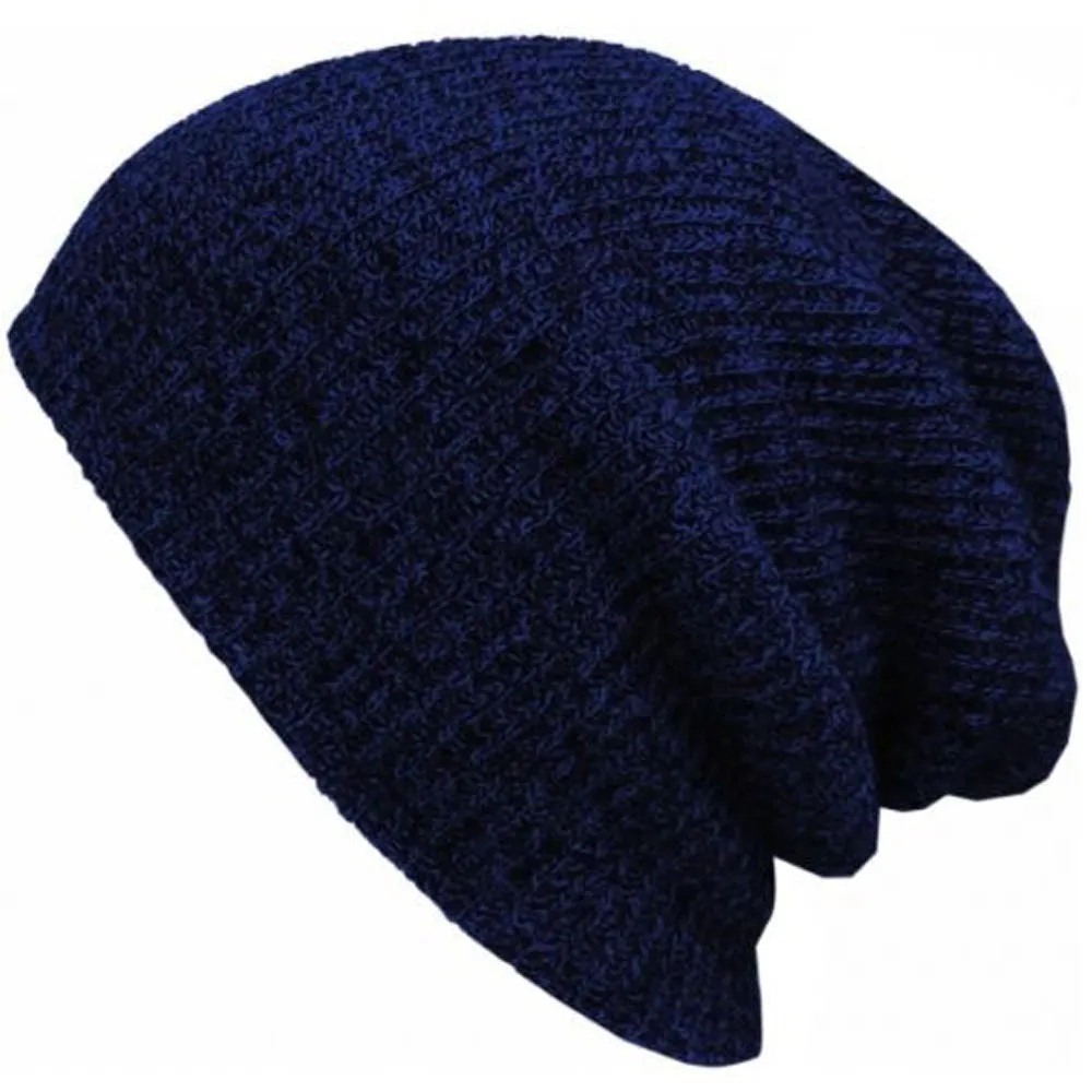 1PC Knit Men's Women's Baggy Beanie Oversize Winter Warm Hat Ski Slouchy Chic Crochet Knitted Cap Skull