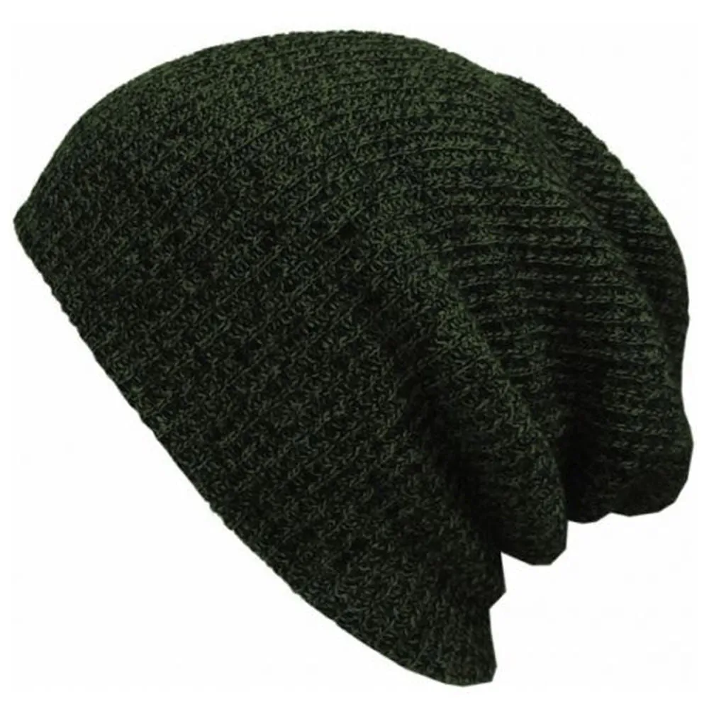 1PC Knit Men's Women's Baggy Beanie Oversize Winter Warm Hat Ski Slouchy Chic Crochet Knitted Cap Skull