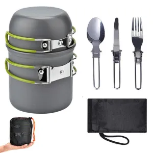 5pc Ultralight Camping Cookware and Utensils