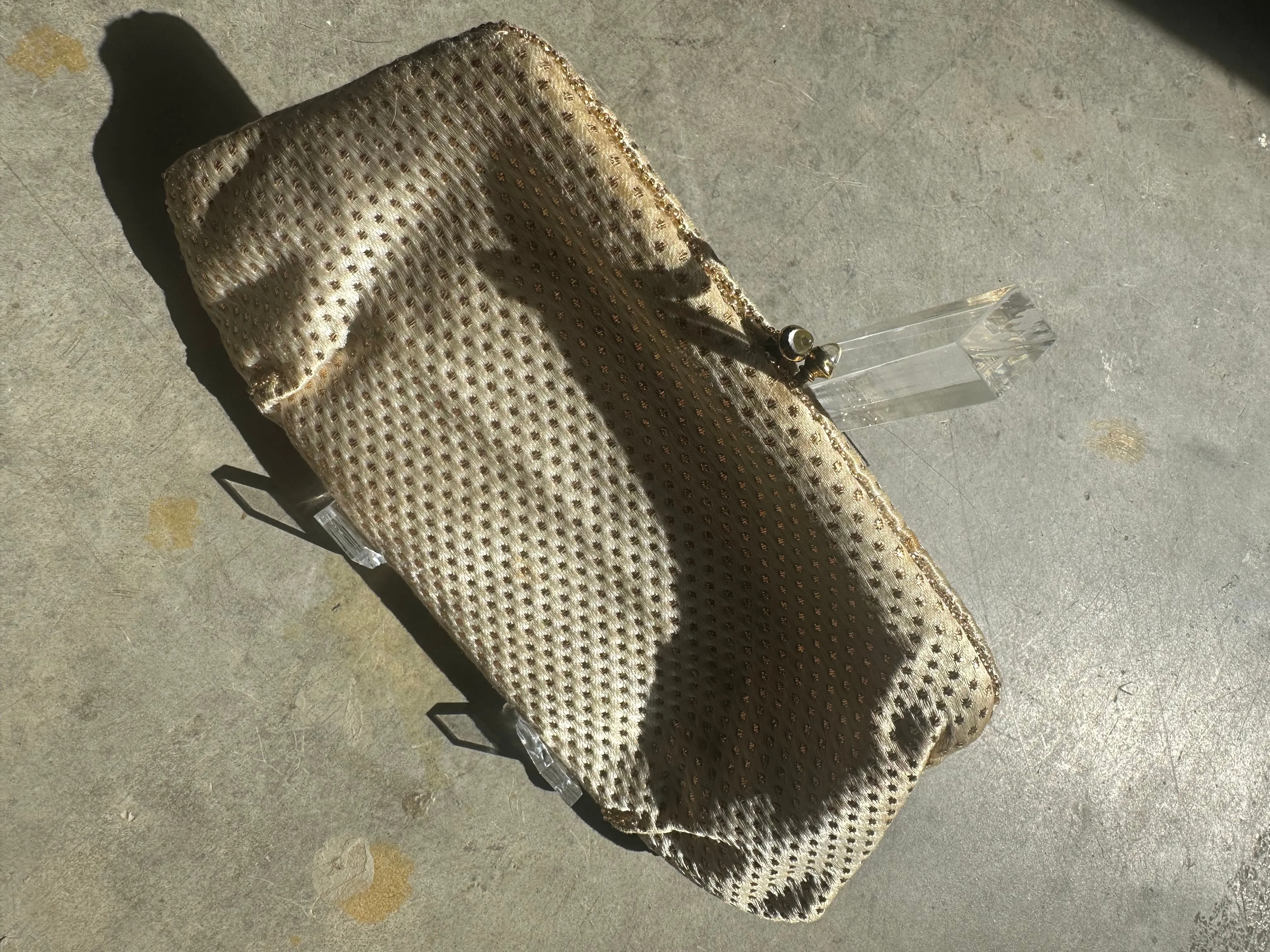 60’s Satin Clutch