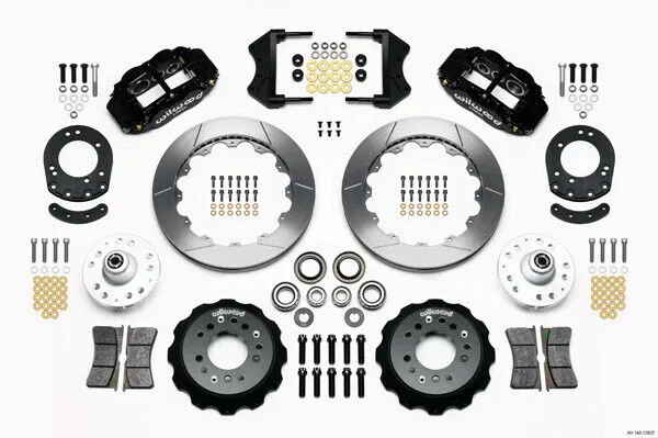 AIR RIDE & 4-LINK SYSTEM,ARMS,WILWOOD 13" BRAKES,BLACK CALIPERS,67-70 COUGAR