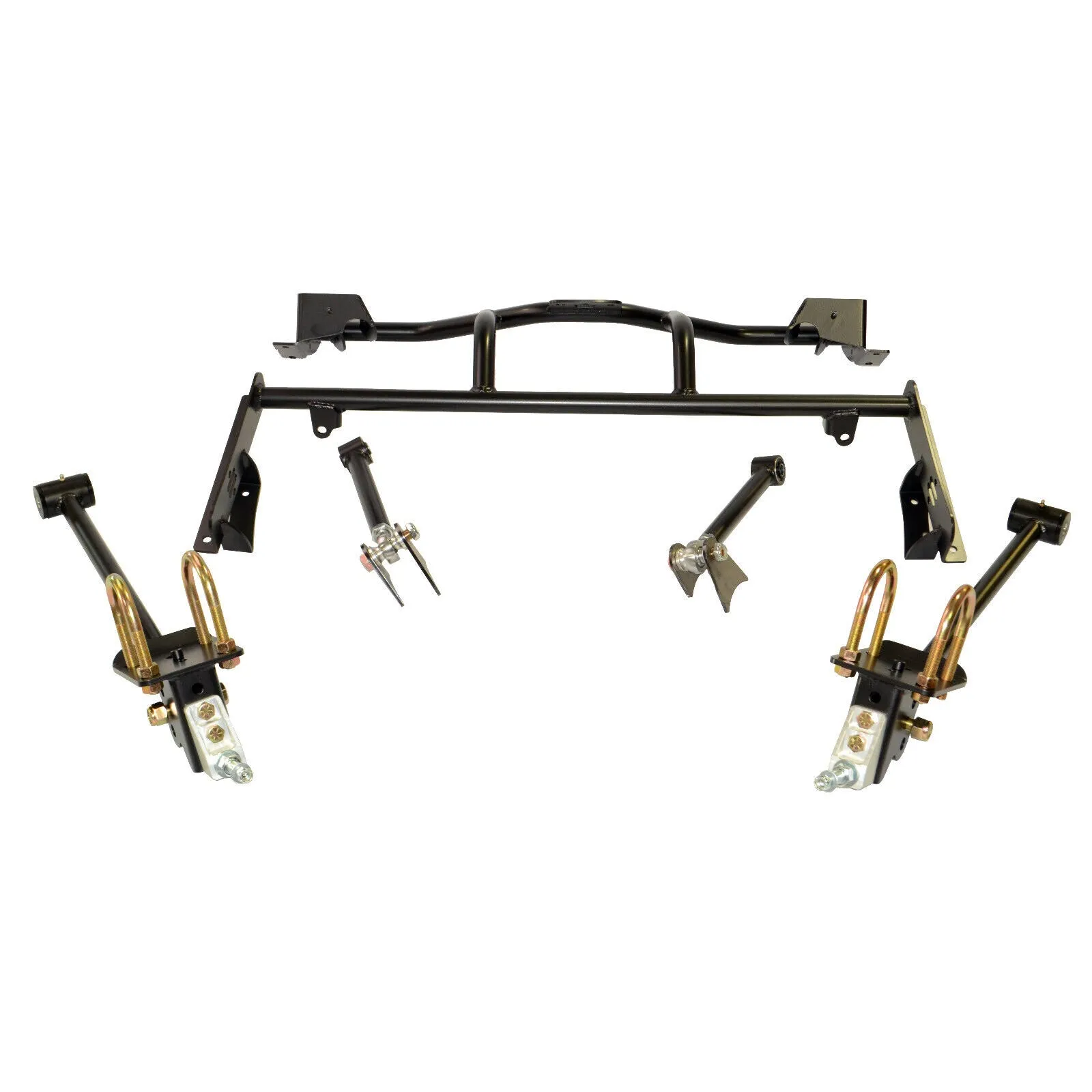 AIR RIDE & 4-LINK SYSTEM,ARMS,WILWOOD 13" BRAKES,RED CALIPERS,67-70 COUGAR