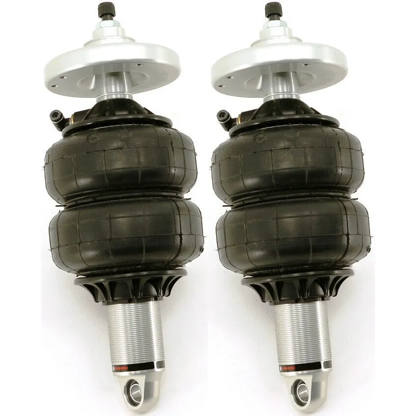 AIR RIDE & 4-LINK SYSTEM,ARMS,WILWOOD 13" DRILLED BRAKES,RED CALIPERS,67-70 COUG