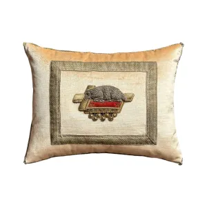 Antique Ecclesiastic Applique of the Lamb of God (#A053324 | 13 x 17")