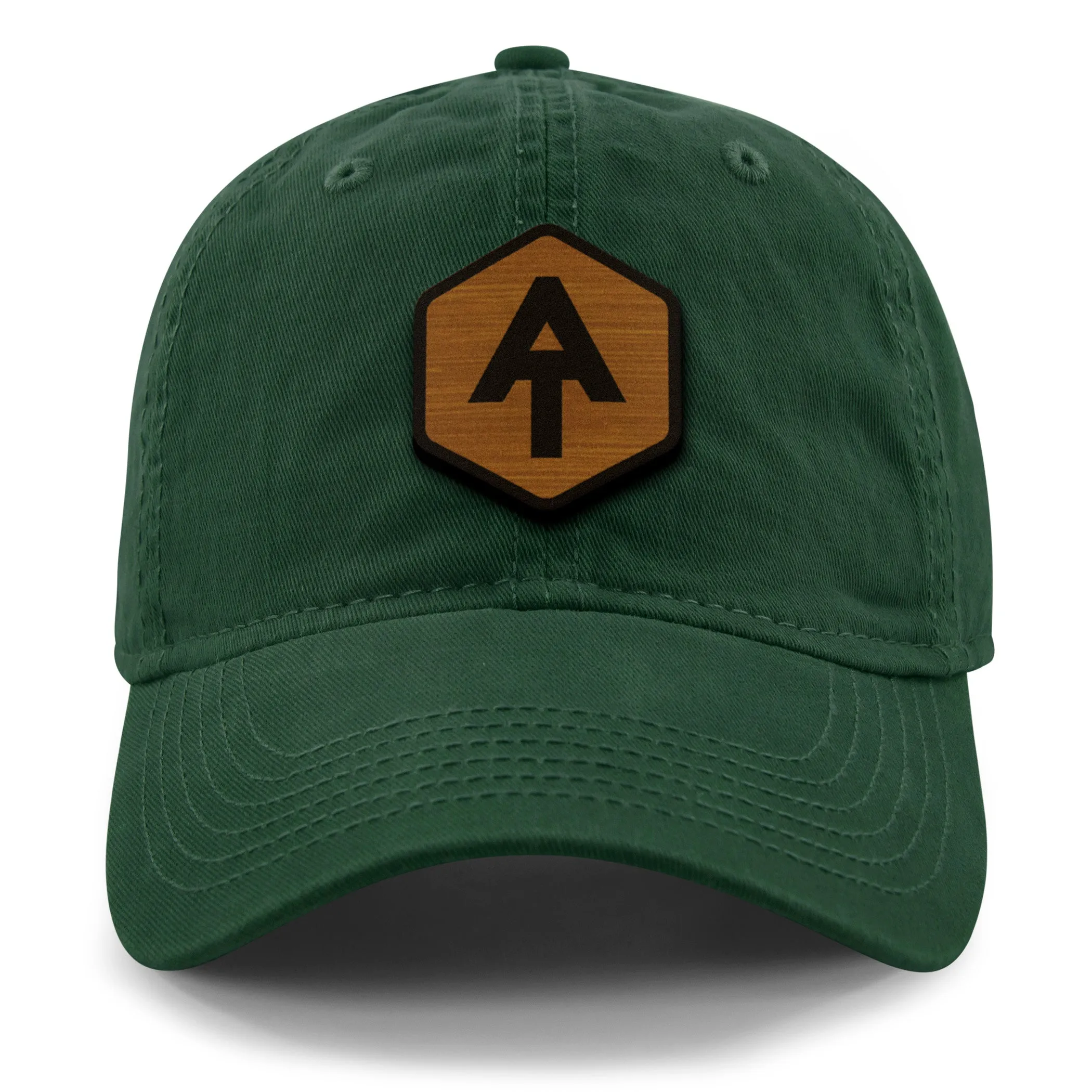 Appalachian Trail Wood Grain Patch Dad Hat