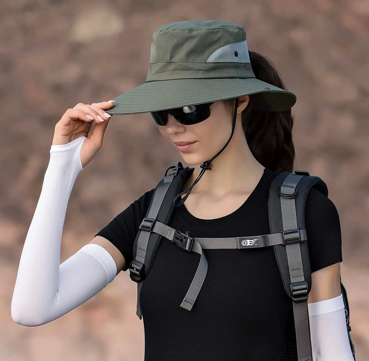 ARMY Unisex Wide Brim Hat