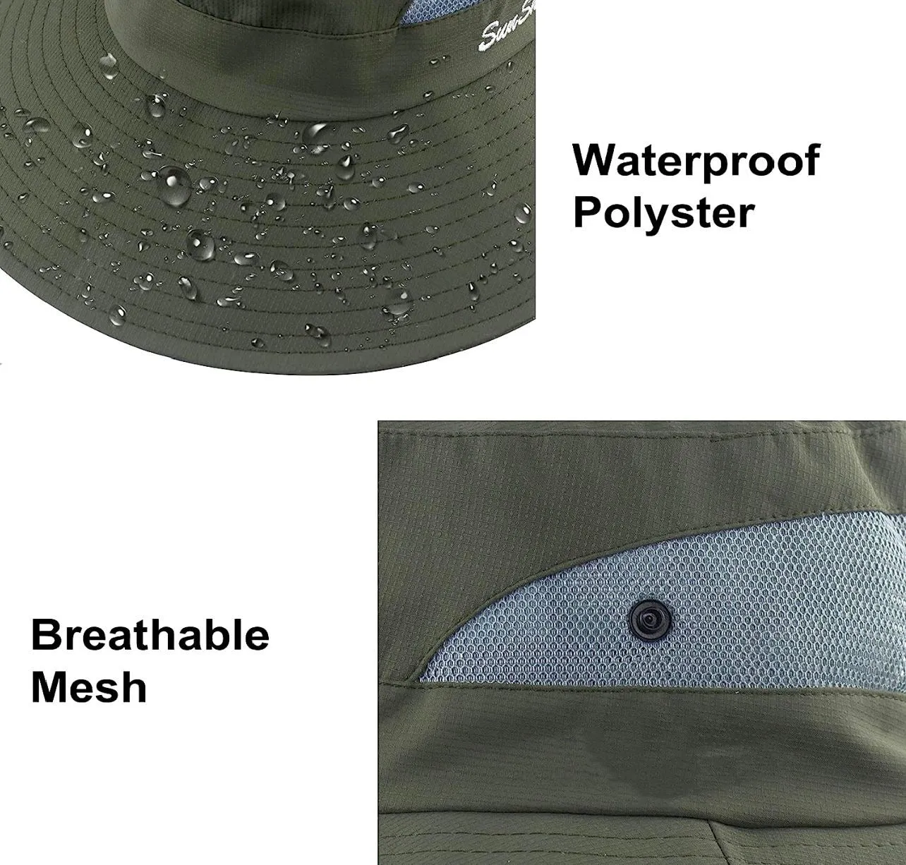 ARMY Unisex Wide Brim Hat
