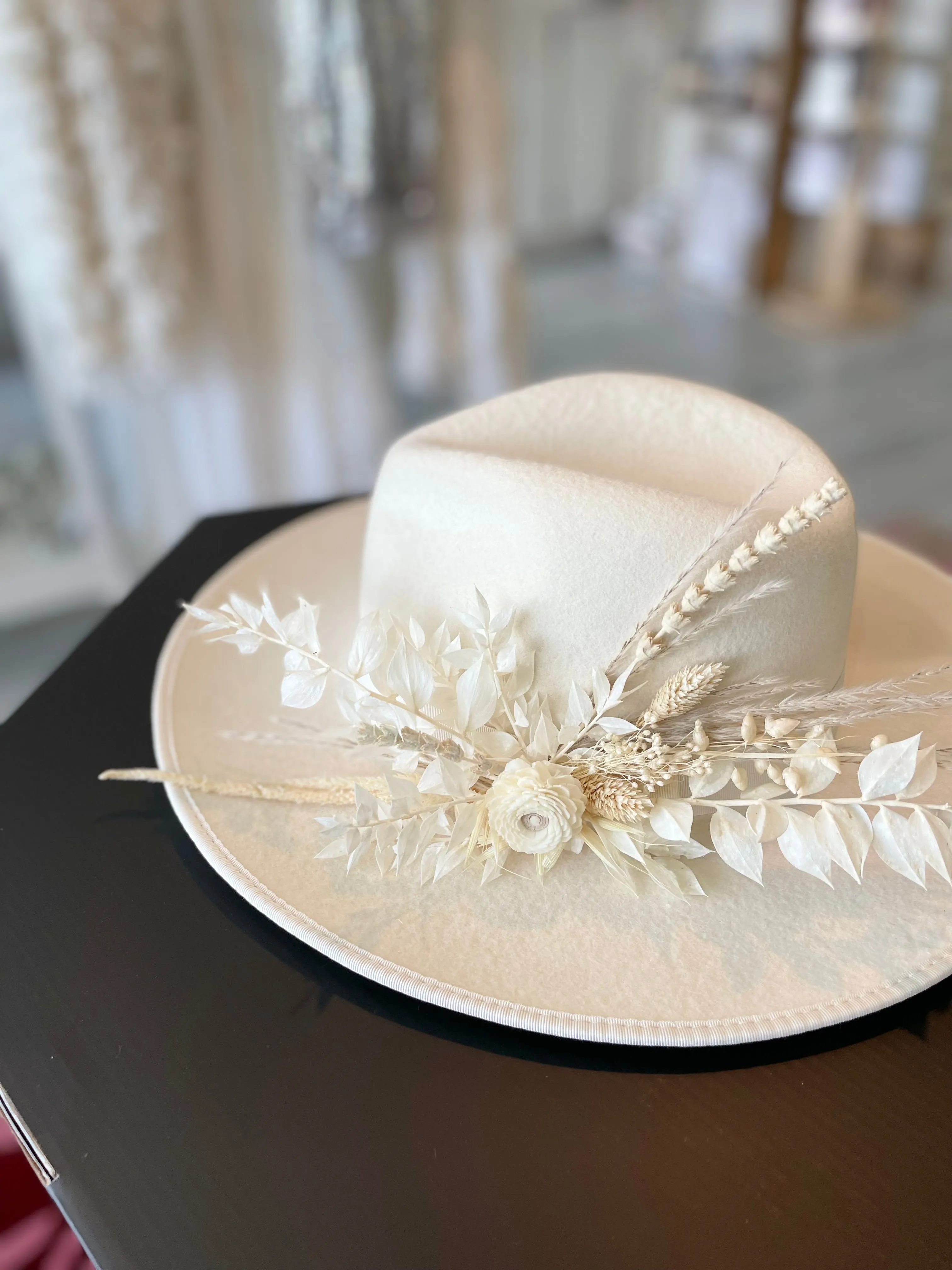 Bespoke Ivory Fedora