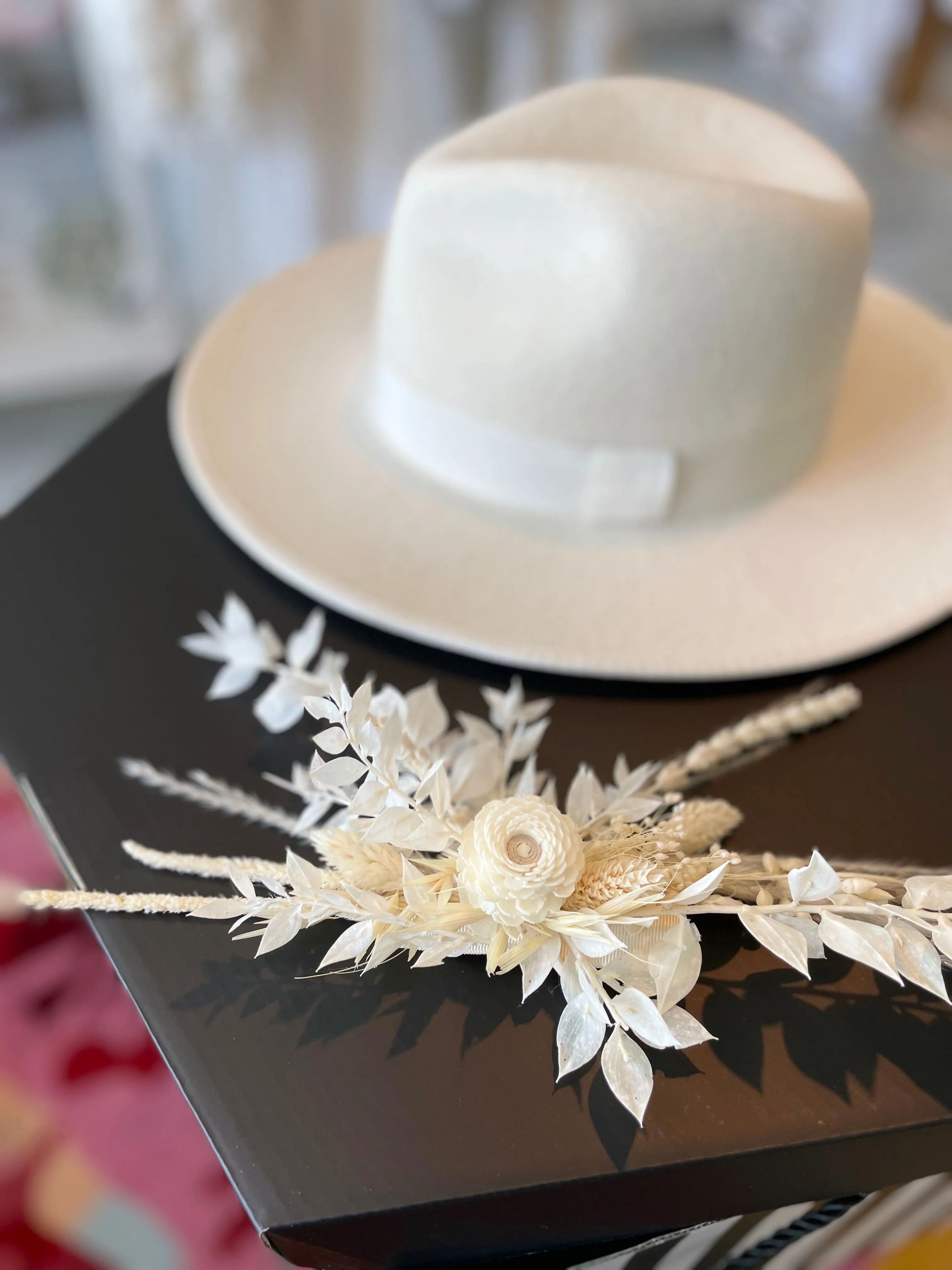 Bespoke Ivory Fedora