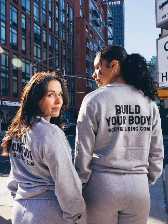 Bodybuilding.com BUILD Crew Sweatshirt