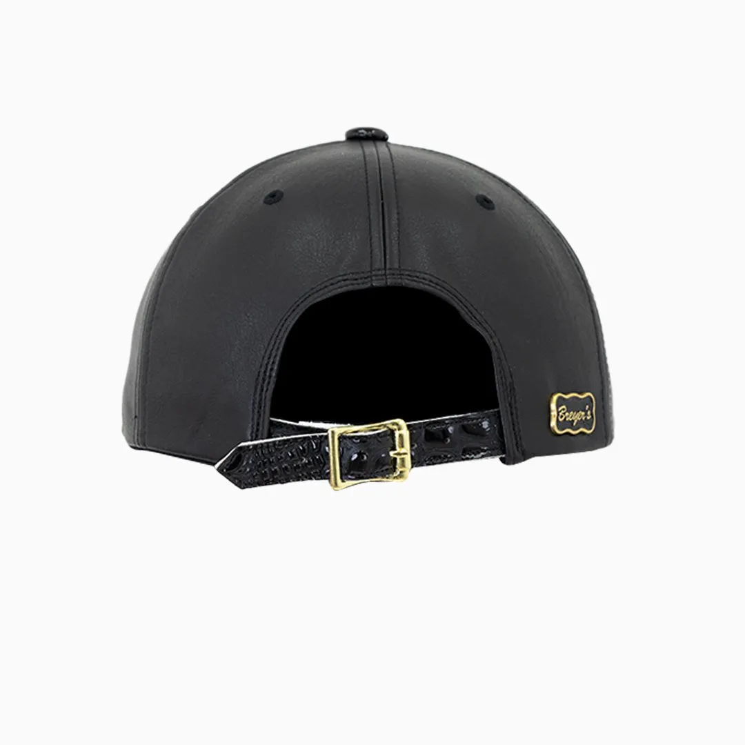 Breyer's Buck 50 Black Edition Leather Watch Hat