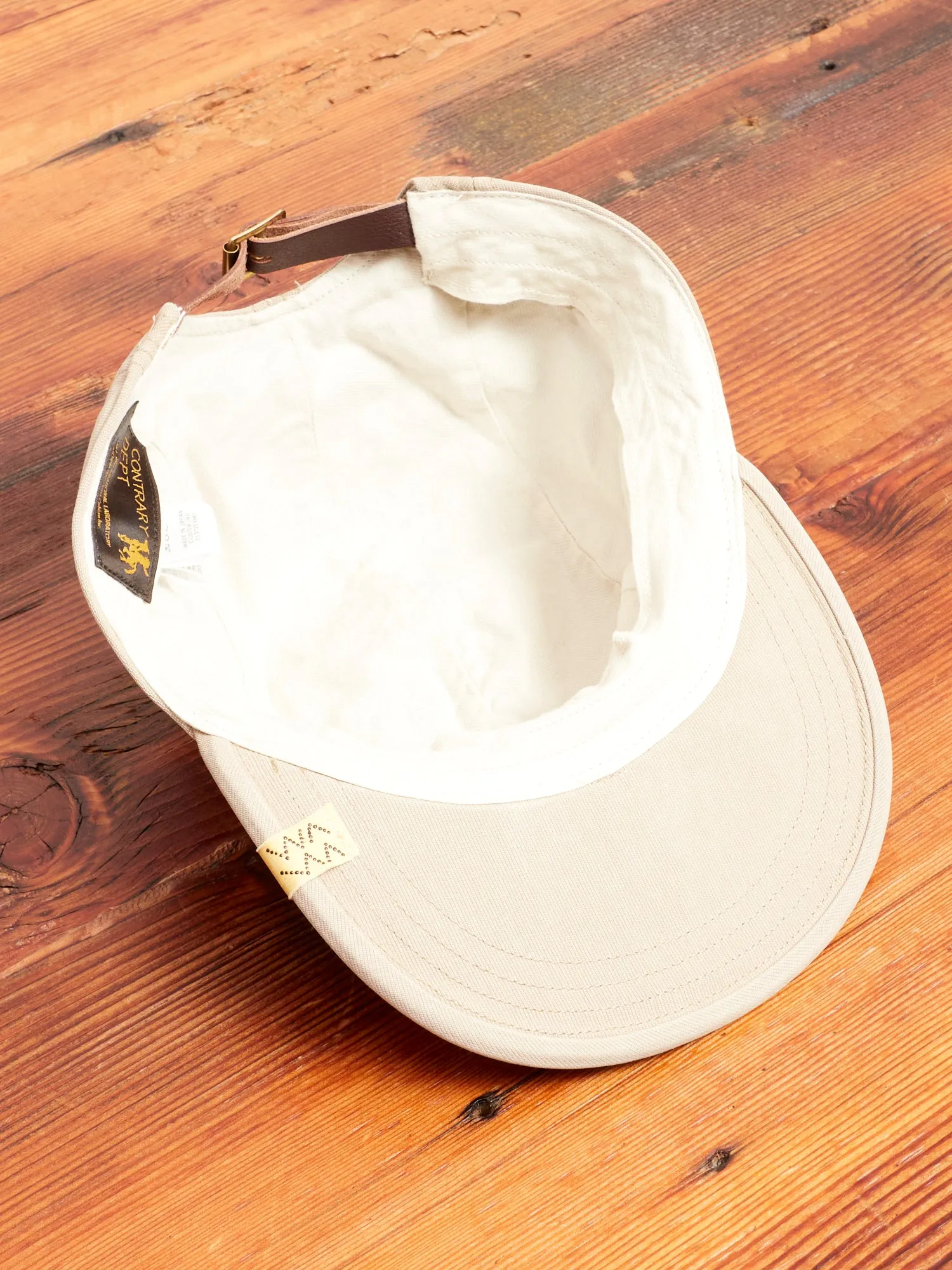 Camp Cap in Beige
