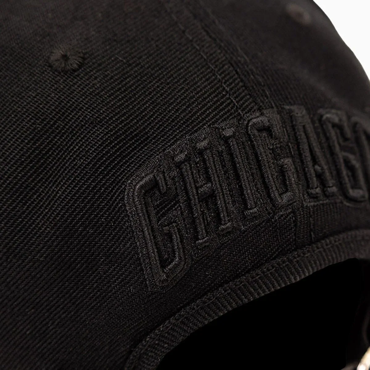 Chicago Bulls NBA Leather Visor Snapback Hat