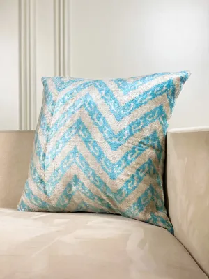Classic Ice Chevron Square Pillow Cover