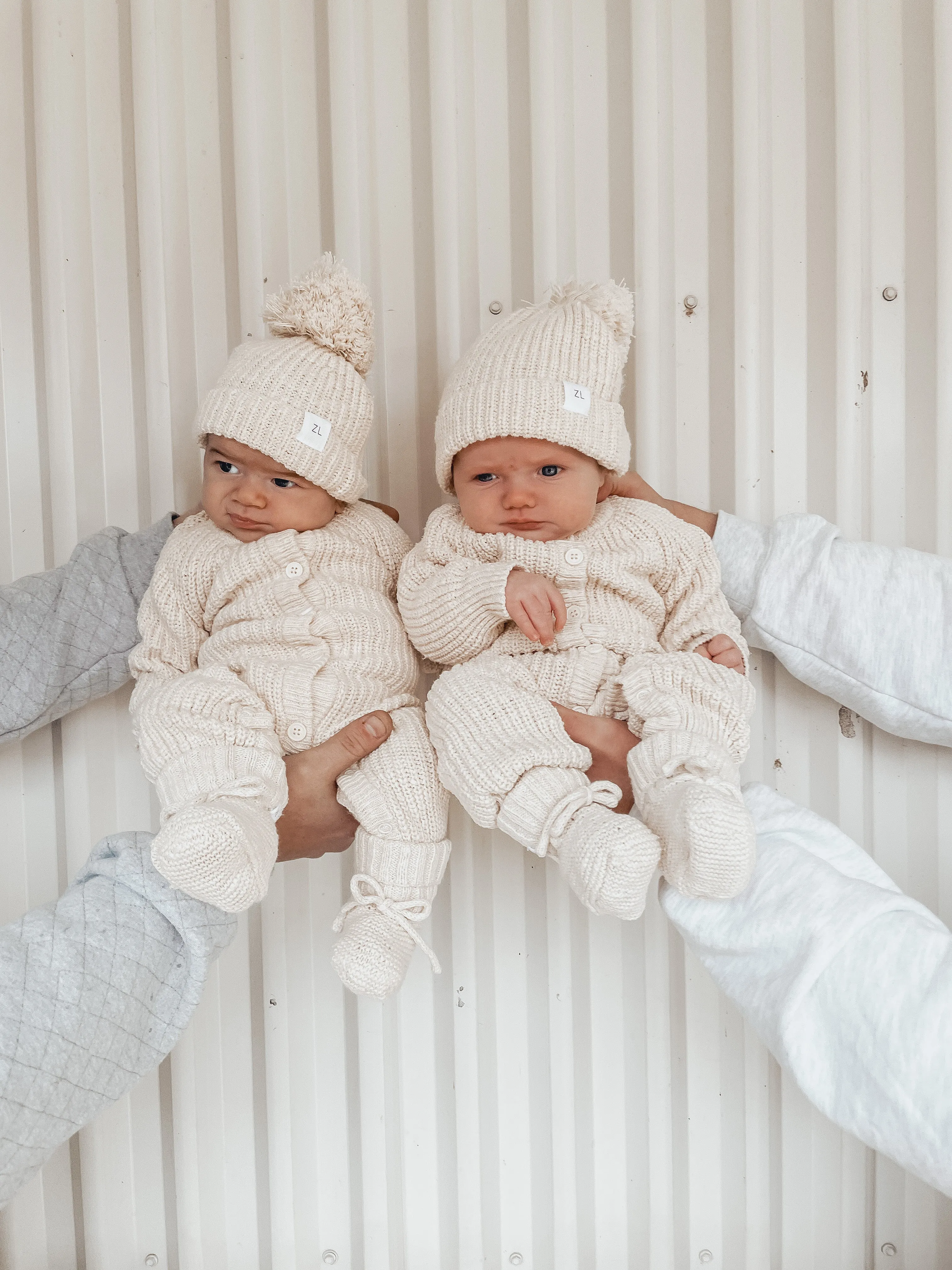 CLASSIC KNIT ROMPER | HONEY