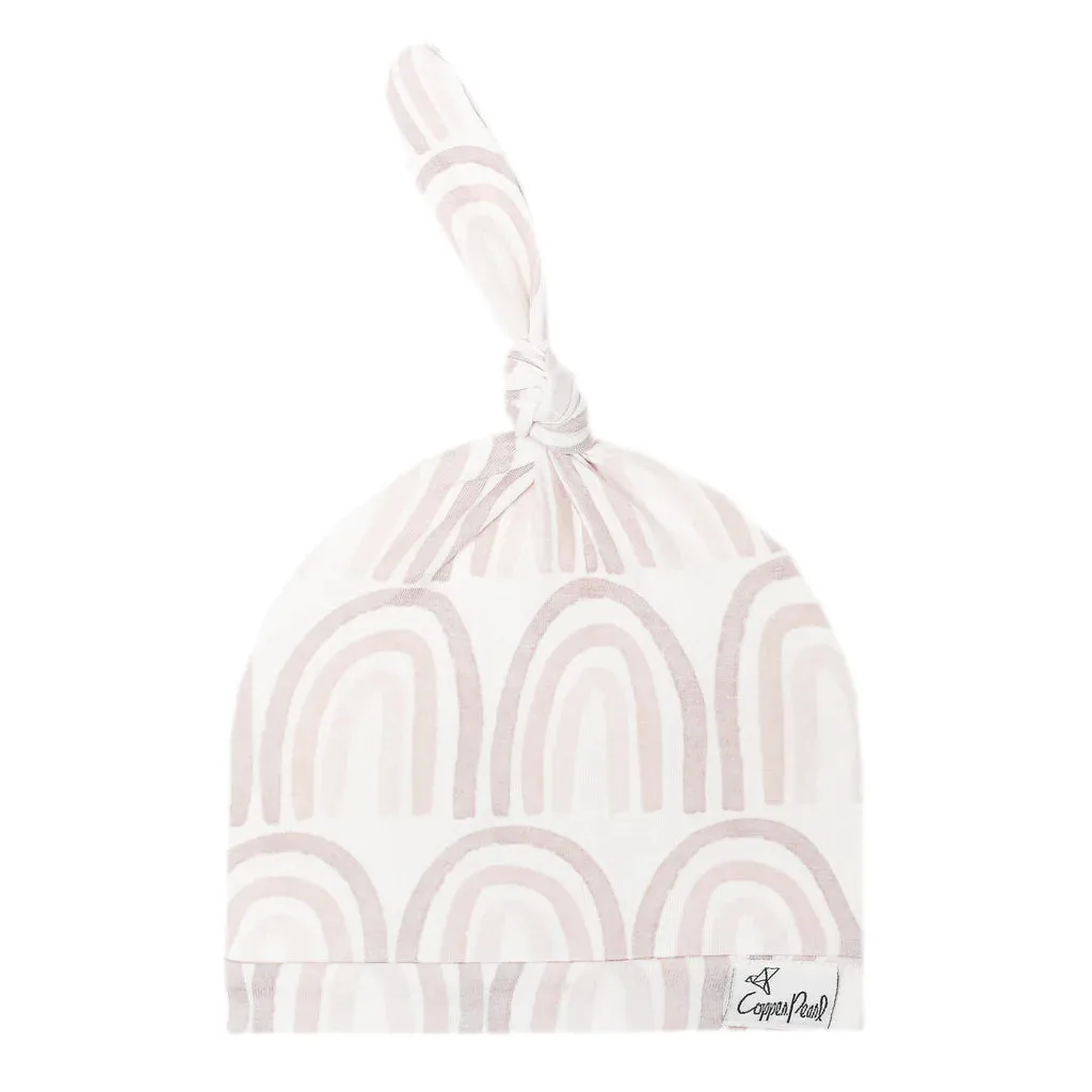 Copper Pearl - Top Knot Hat - Bliss
