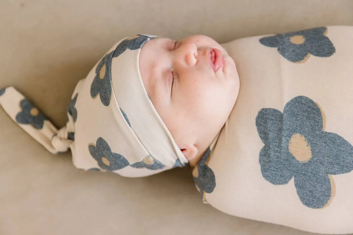Copper Pearl - Top Knot Hat - Gemma
