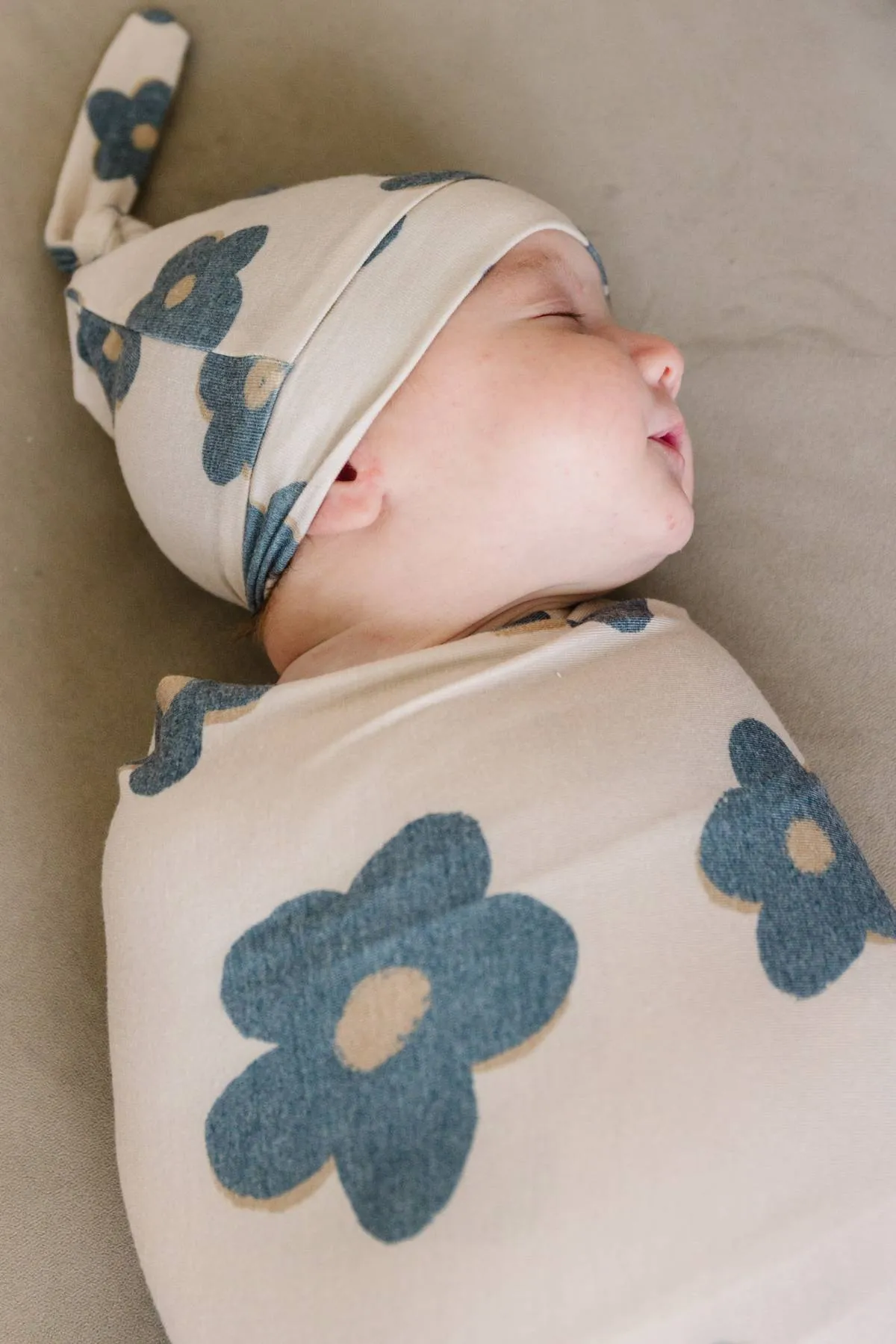 Copper Pearl - Top Knot Hat - Gemma