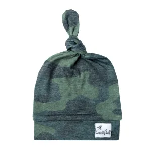 Copper Pearl - Top Knot Hat - Hunter