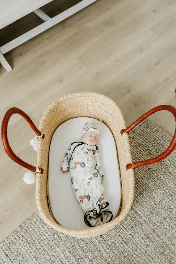 Copper Pearl - Top Knot Hat - Jo