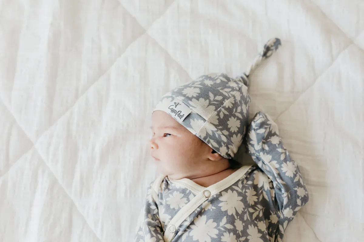Copper Pearl - Top Knot Hat - Lacie