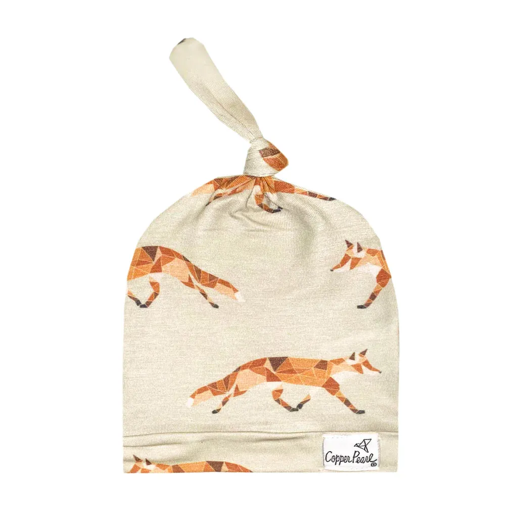Copper Pearl - Top Knot Hat - Swift