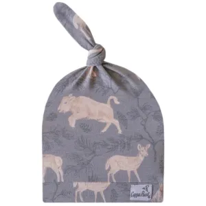 Copper Pearl - Top Knot Hat - Timber