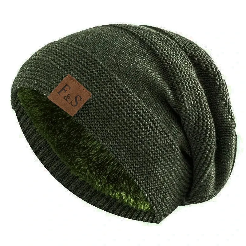 CozyFur - Unisex Slouchy Winter Beanie