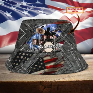 Custom Bucket Hat - Drum