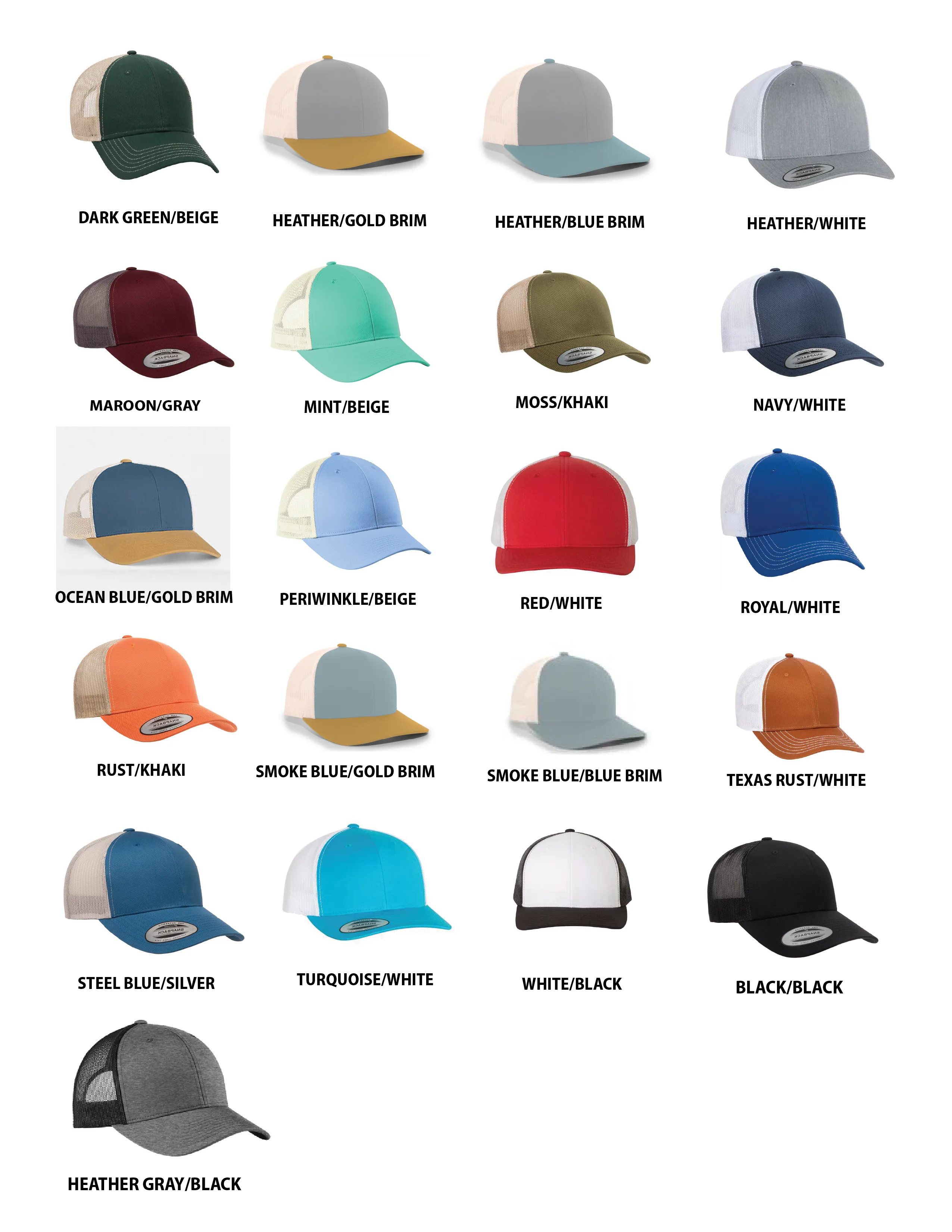 CUSTOM Sunset - Leather Patch Hat - CUSTOMIZABLE