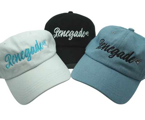 Dad Hat - Black/White