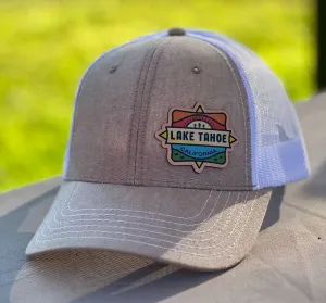 Danville CA Leather Patch Hat