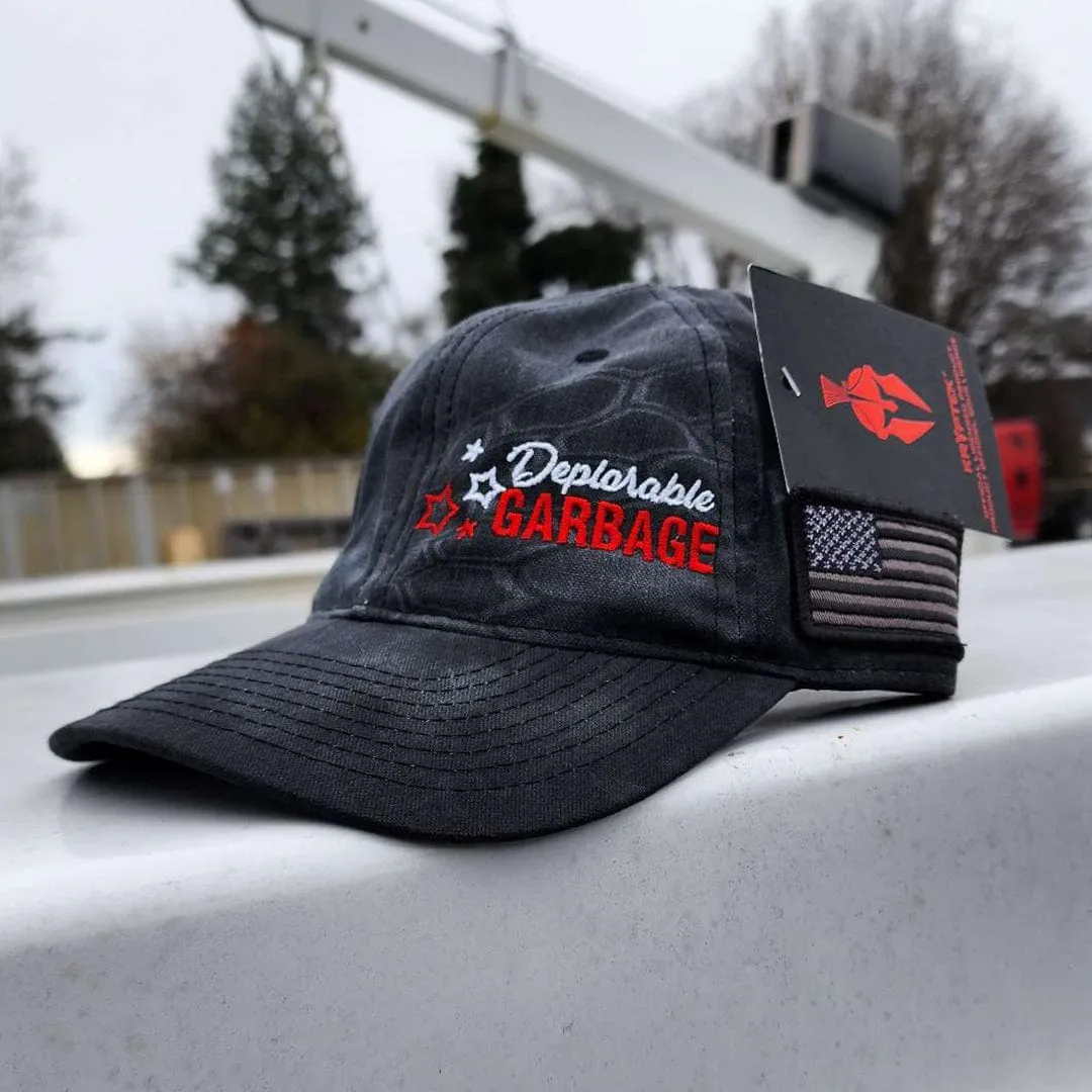 Deplorable Garbage Premium Embroidery Hat