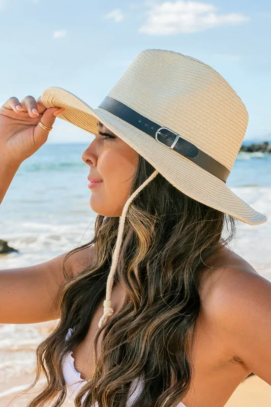 Drawstring Panama Hat (4 Colors)