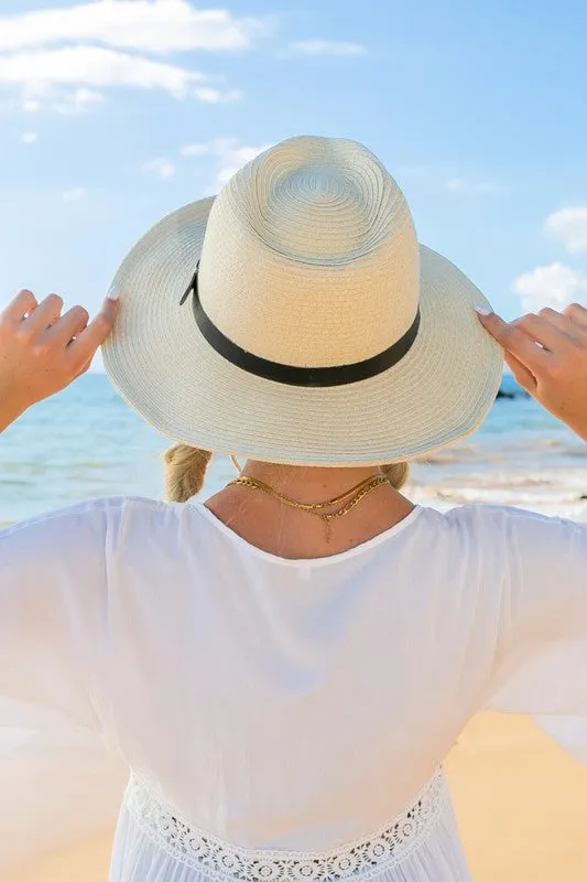 Drawstring Panama Hat (4 Colors)