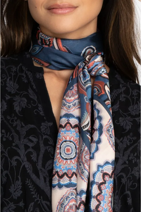 Fall Paisley Scarf