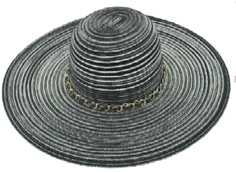Fashion Hats Ladies Bright Swinger Metal Braid Band, Pink, Turquoise, Black, Brown