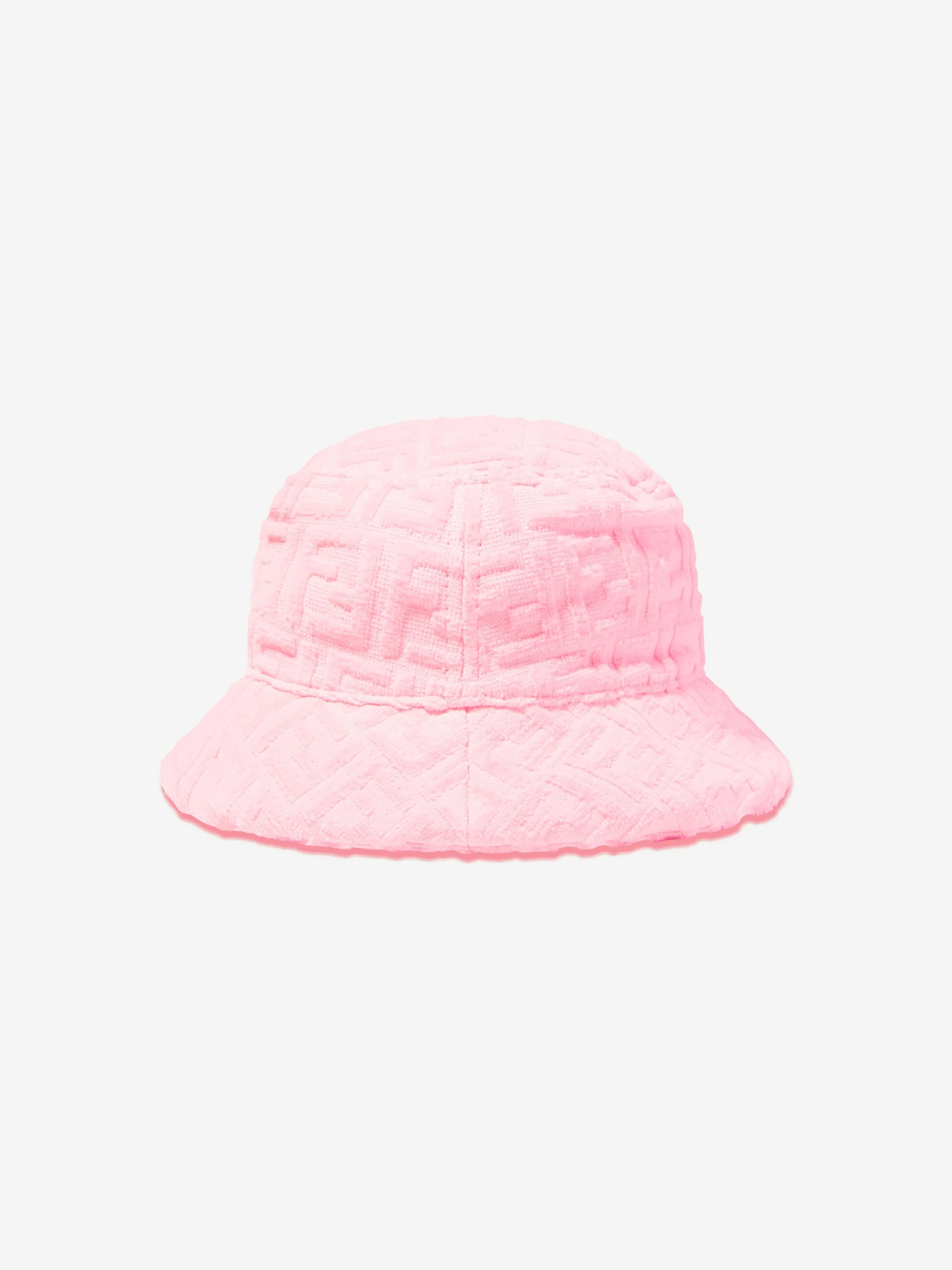 Fendi Baby Girls FF Logo Cloche Hat