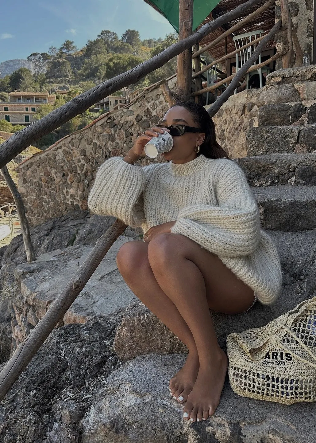 Fisherman Sweater - Off White