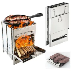 Foldable Camping Stove For Outdoor Use