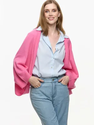 Fuchsia Wearable Cashmere Wrap