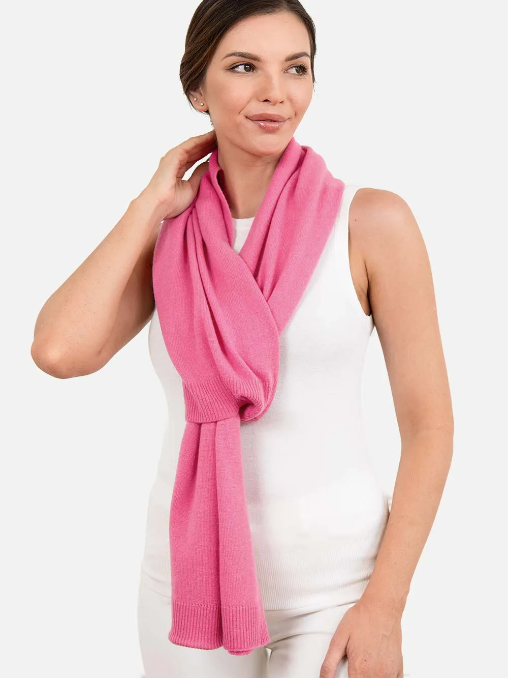 Fuchsia Wearable Cashmere Wrap
