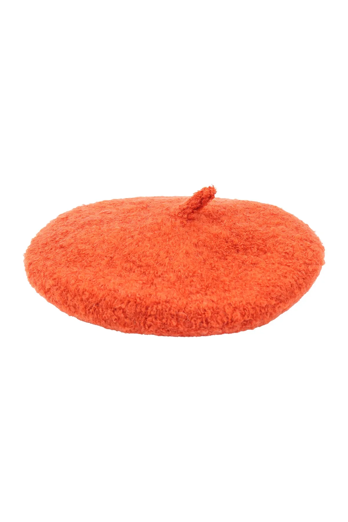 FUZZY FLEECE BERET HAT