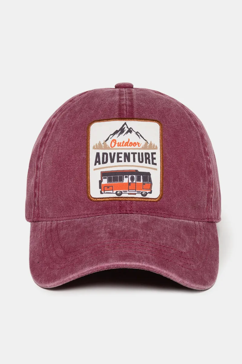 FWCAP923 - Adventure Patch Baseball Cap