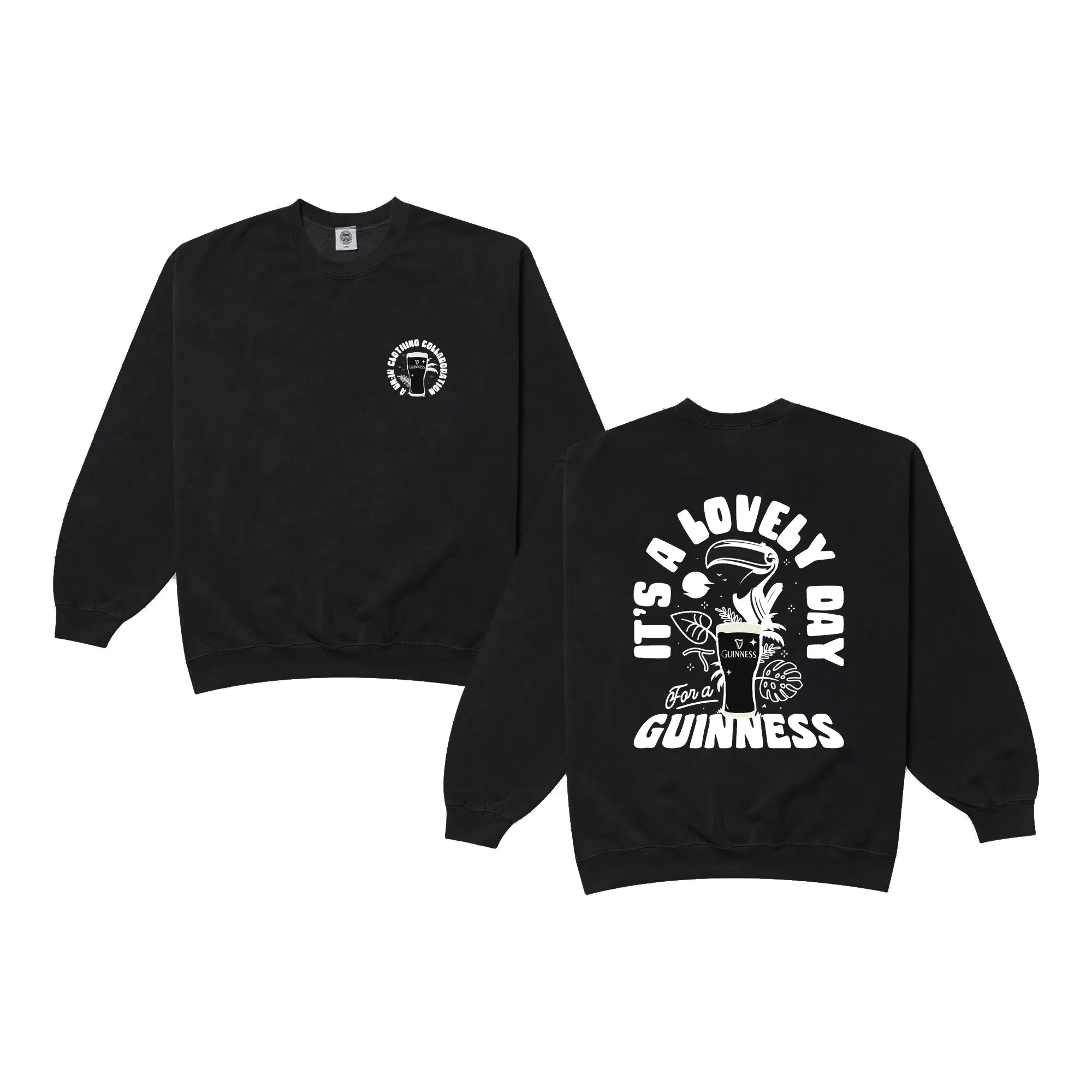 Guinness x UN:IK 'Jungle' Sweater - Black