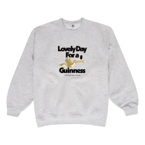 Guinness x UN:IK 'Lovely Day' Sweater - Ash Grey