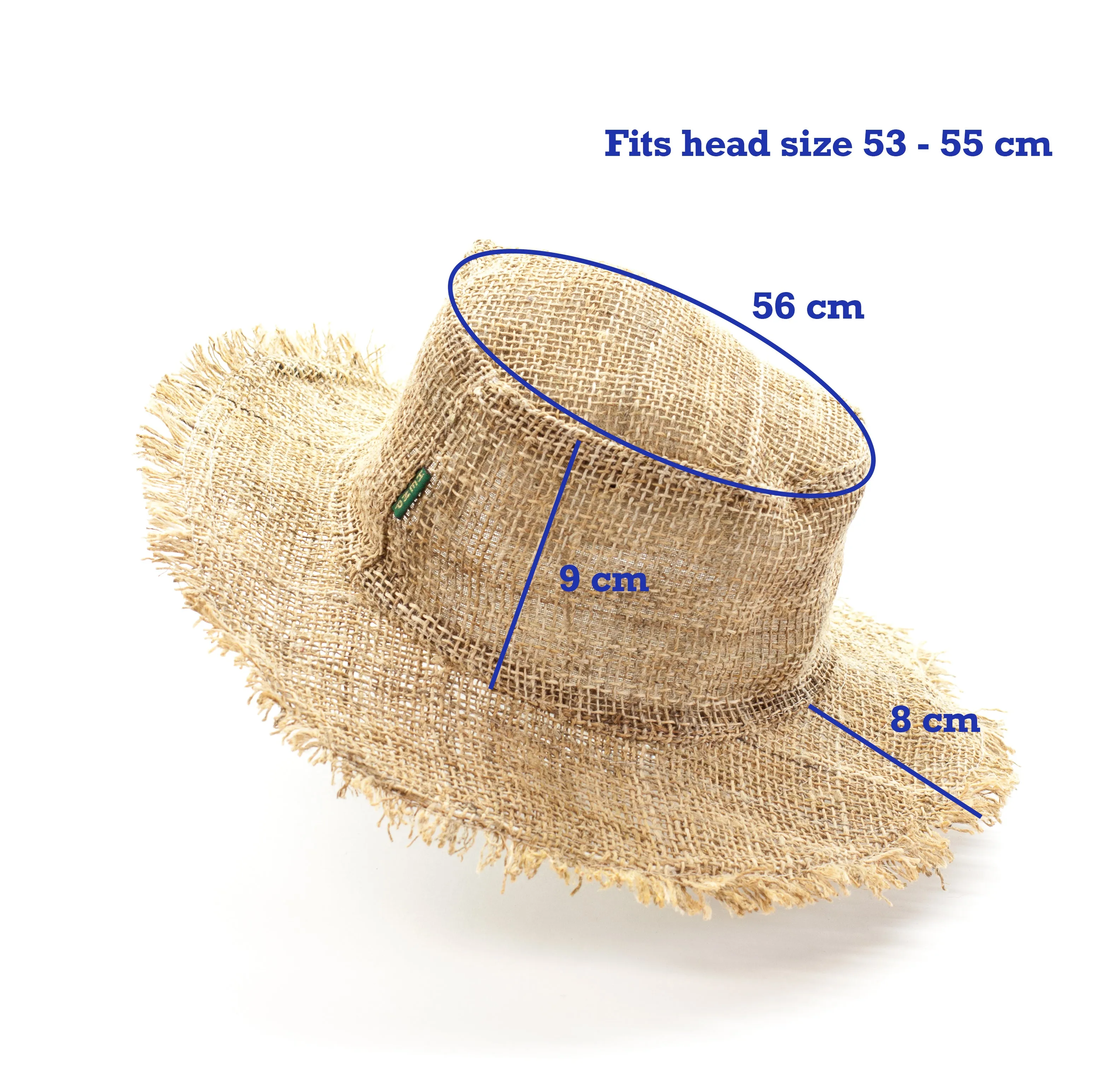 Handmade Unisex Hemp Hat - HMPHH1