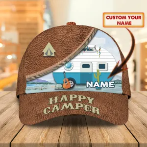 Happy Camper - Personalized Name Cap - Nsd99